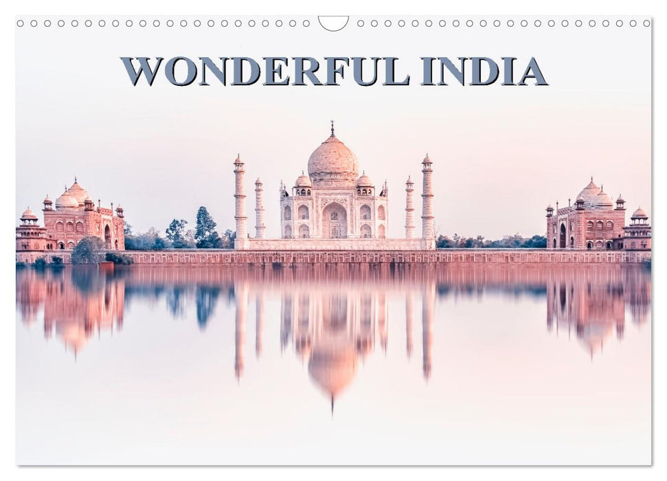Wonderful India (CALVENDO Monthly Calendar 2026)