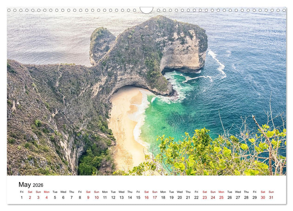 Tropical Vibes (CALVENDO Monthly Calendar 2026)
