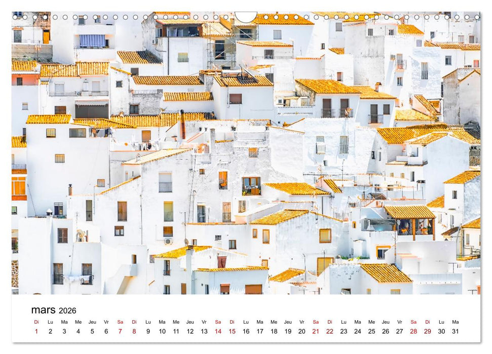 Stupéfiante Espagne (CALVENDO Calendrier mensuel 2026)