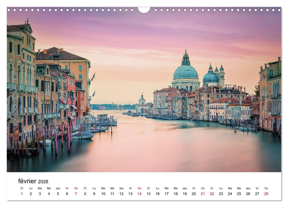 Merveilleuse Italie (CALVENDO Calendrier mensuel 2026)