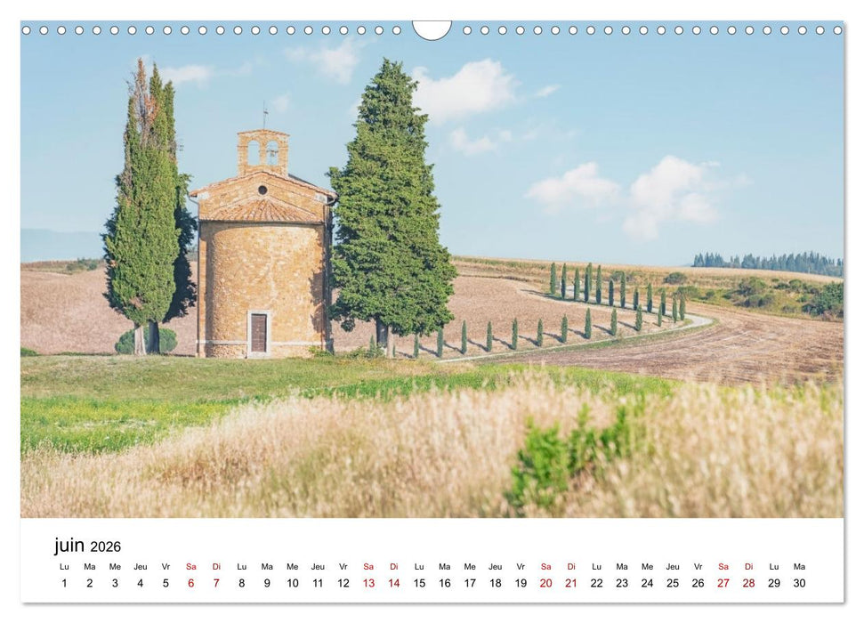 Merveilleuse Italie (CALVENDO Calendrier mensuel 2026)