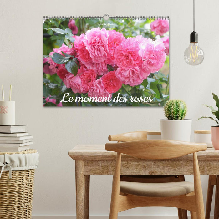 Le moment des roses (CALVENDO Calendrier mensuel 2026)