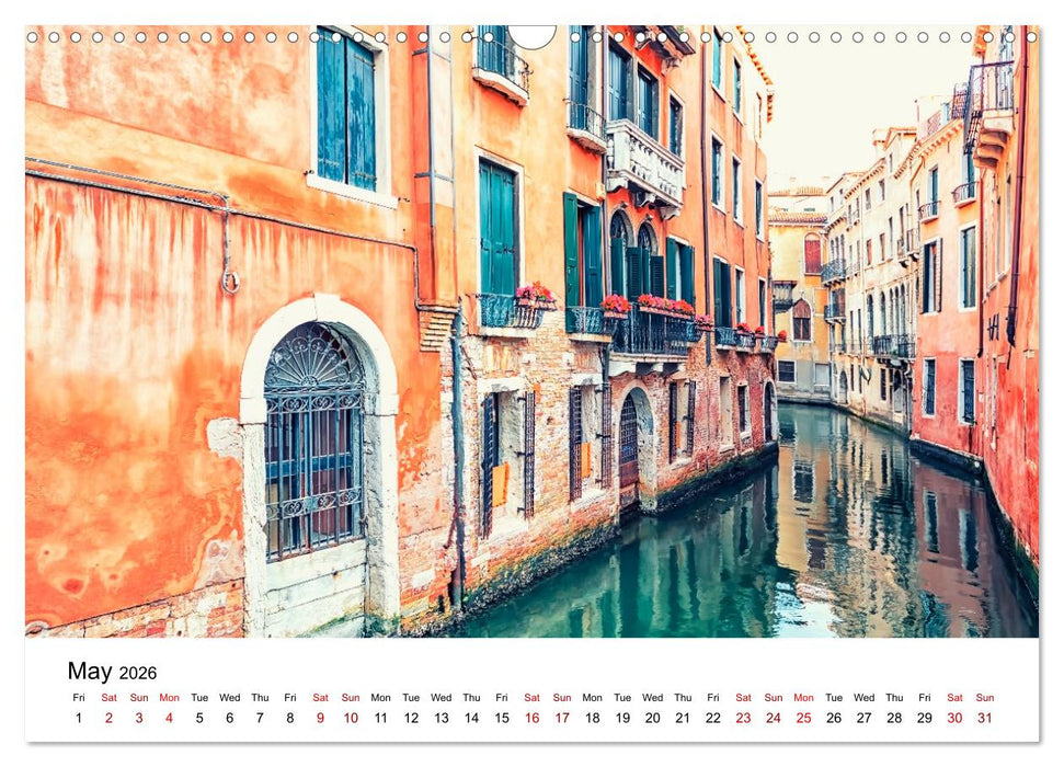 Beautiful Venice (CALVENDO Monthly Calendar 2026)