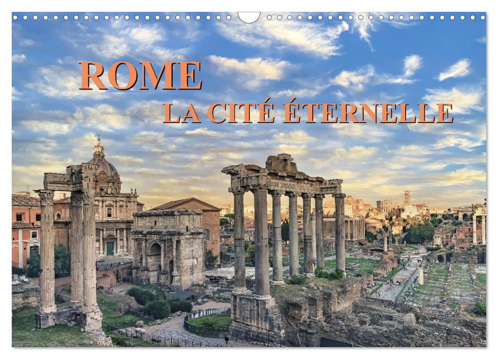Rome, La Cité Éternelle (CALVENDO Calendrier mensuel 2026)