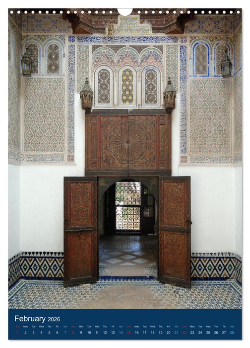 Oriental Doors (CALVENDO Monthly Calendar 2026)