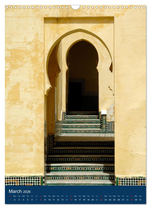 Oriental Doors (CALVENDO Monthly Calendar 2026)