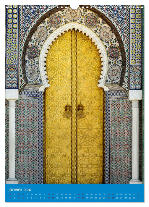 Portes Orientales (CALVENDO Calendrier mensuel 2026)