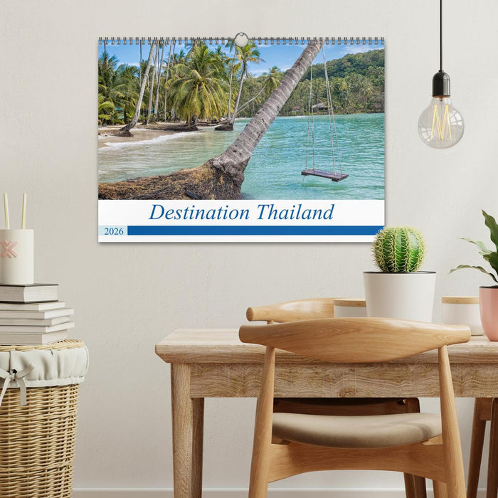 Destination Thailand (CALVENDO Monthly Calendar 2026)