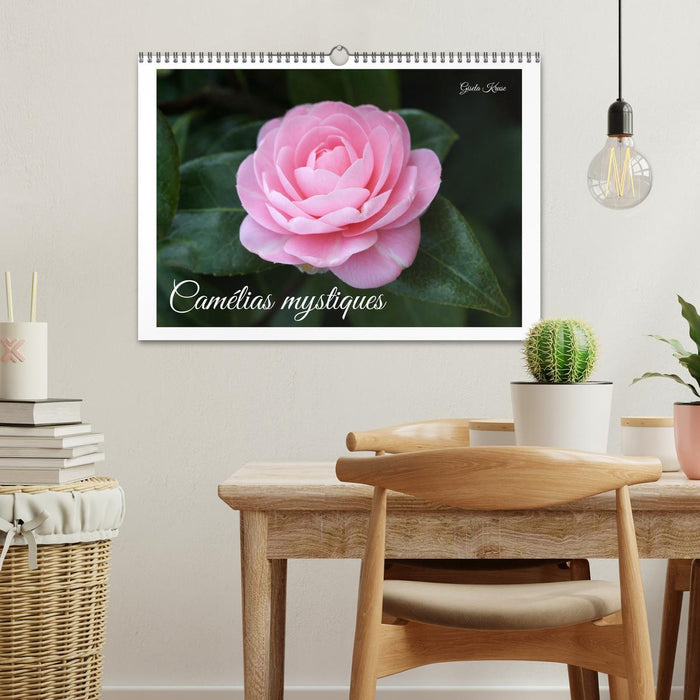 Camélias mystiques (CALVENDO Calendrier mensuel 2026)