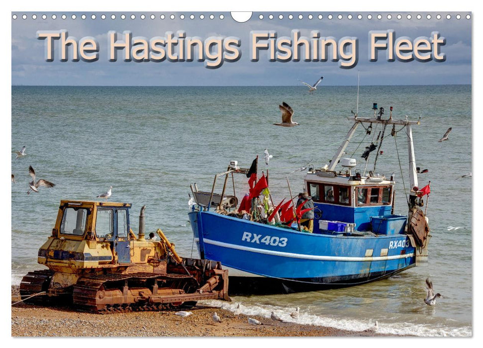 The Hastings Fishing Fleet (CALVENDO Monthly Calendar 2026)