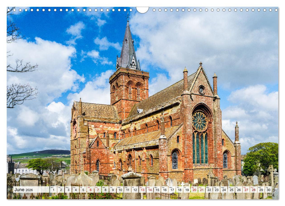 Scotland's Northern Isles - The Orkney and Shetland Islands (CALVENDO Monthly Calendar 2026)