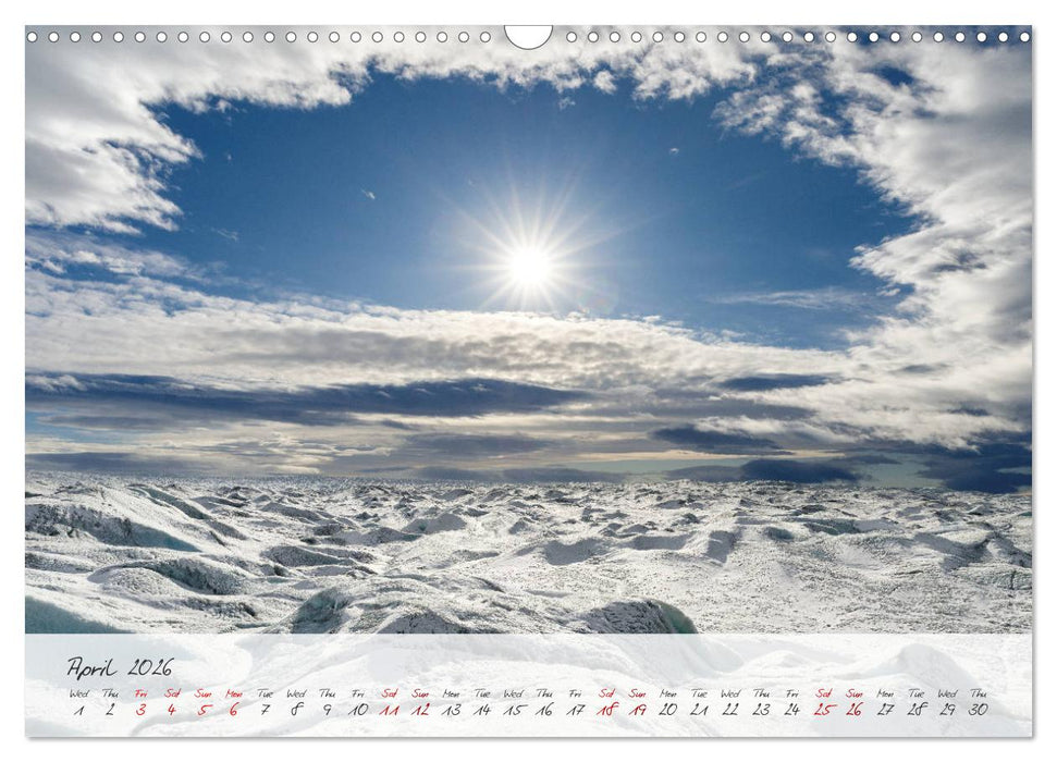 Greenland - Impressions of an Arctic Island (CALVENDO Monthly Calendar 2026)