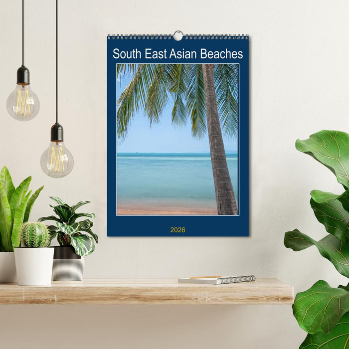 South East Asian Beaches (CALVENDO Monthly Calendar 2026)