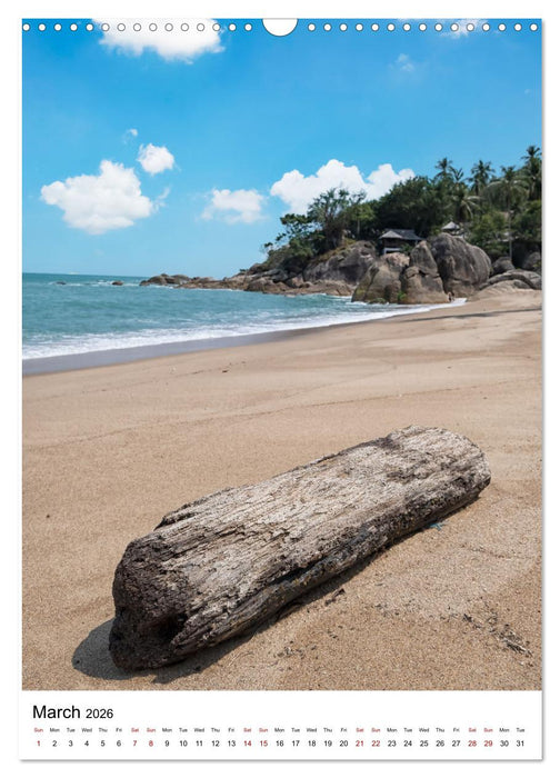 South East Asian Beaches (CALVENDO Monthly Calendar 2026)