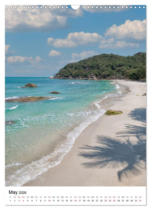 South East Asian Beaches (CALVENDO Monthly Calendar 2026)