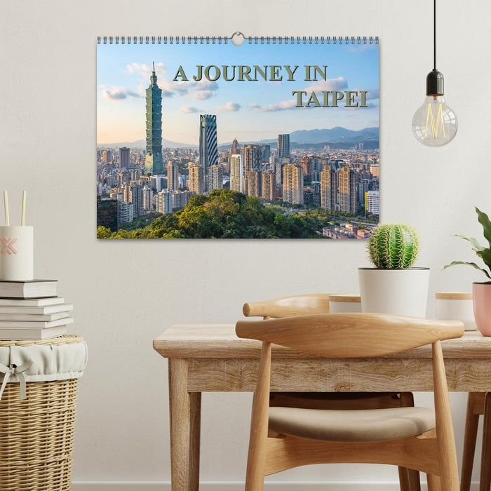A Journey In Taipei (CALVENDO Monthly Calendar 2026)