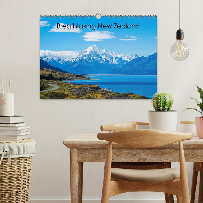Breathtaking New Zealand (CALVENDO Monthly Calendar 2026)