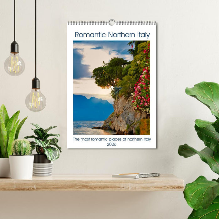Romantic Northern Italy (CALVENDO Monthly Calendar 2026)