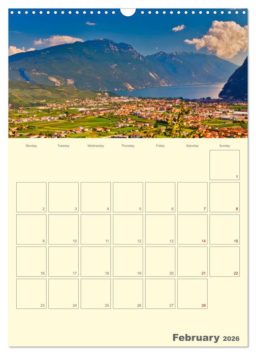 Romantic Northern Italy (CALVENDO Monthly Calendar 2026)