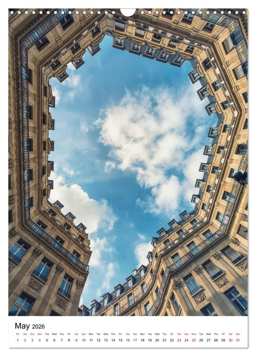 Wonders of Paris (CALVENDO Monthly Calendar 2026)