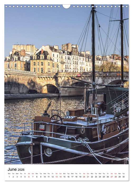 Wonders of Paris (CALVENDO Monthly Calendar 2026)