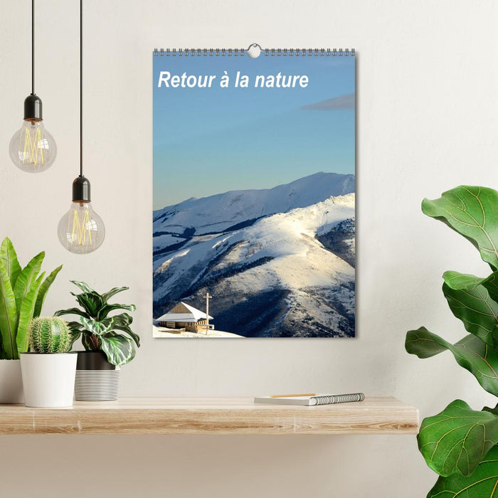 Retour à la nature (CALVENDO Calendrier mensuel 2026)