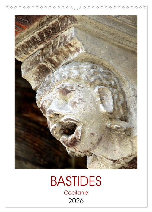 BASTIDES Occitanie (CALVENDO Calendrier mensuel 2026)