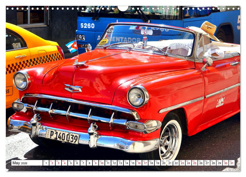 Chevy '54 - The car with the 5-tooth grille (CALVENDO Monthly Calendar 2026)