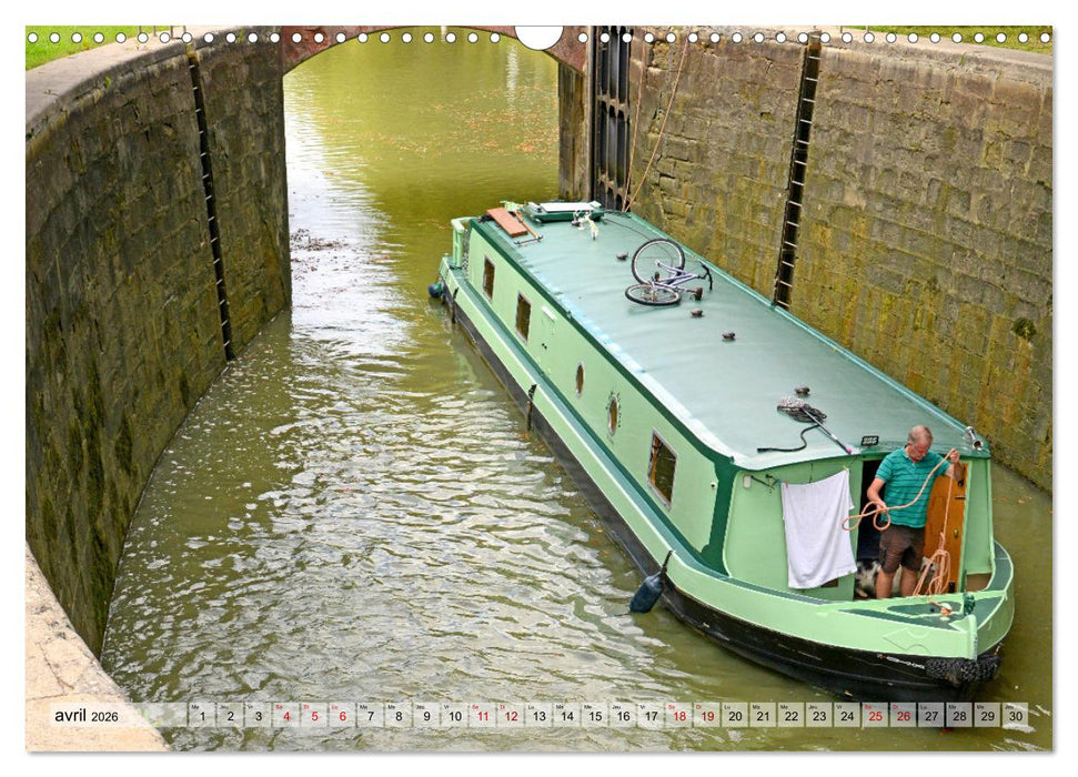 Occitanie fluviale (CALVENDO Calendrier mensuel 2026)