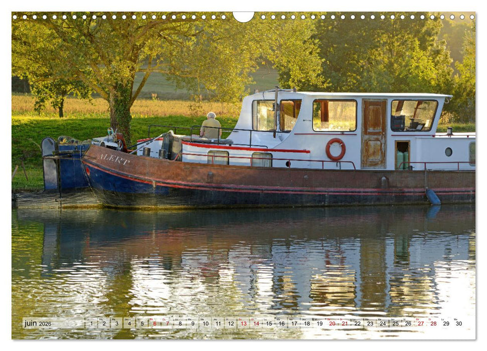 Occitanie fluviale (CALVENDO Calendrier mensuel 2026)