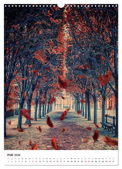 Visite de Paris (CALVENDO Calendrier mensuel 2026)