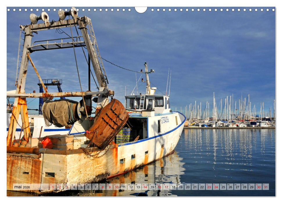 Pêcheurs (CALVENDO Calendrier mensuel 2026)