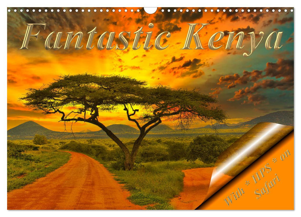 Fantastic Kenya (CALVENDO Monthly Calendar 2026)