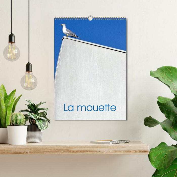 La mouette (CALVENDO Calendrier mensuel 2026)