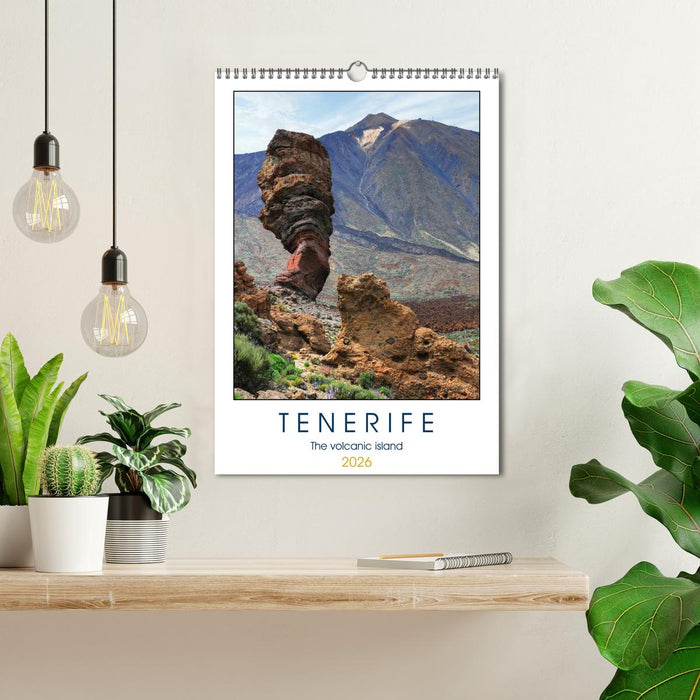 Tenerife - The volcanic island (CALVENDO Monthly Calendar 2026)