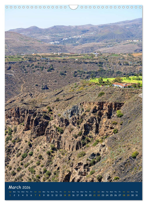 Gran Canaria - Holiday island for sun lovers (CALVENDO Monthly Calendar 2026)