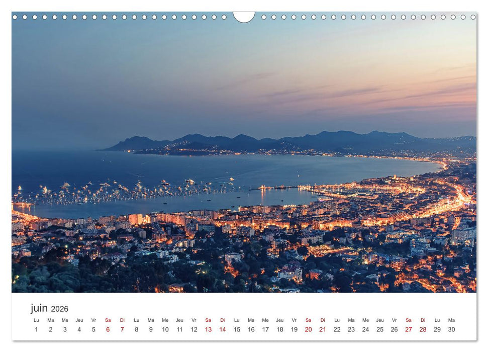 Visite de la France (CALVENDO Calendrier mensuel 2026)