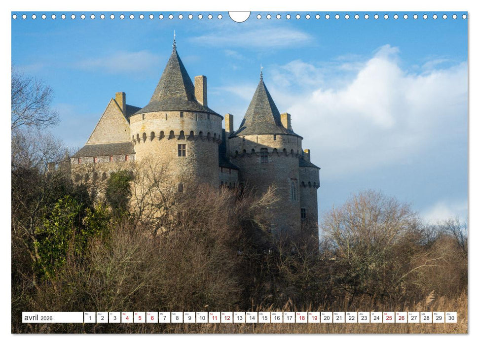 Morbihan, Sud Bretagne (CALVENDO Calendrier mensuel 2026)