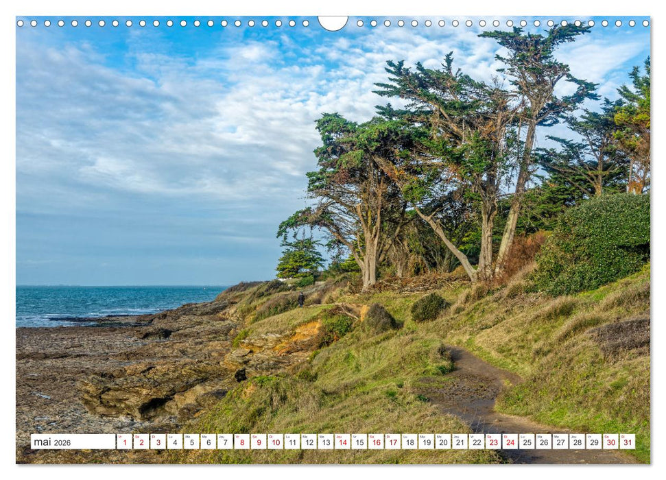 Morbihan, Sud Bretagne (CALVENDO Calendrier mensuel 2026)