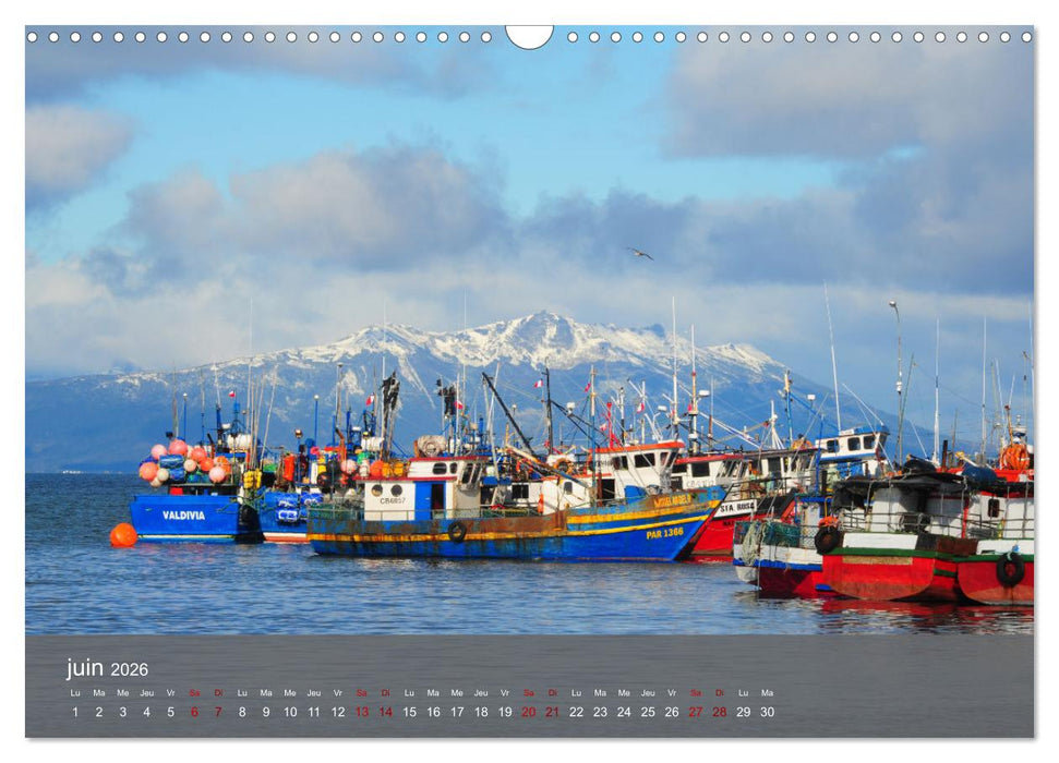 Patagonie Chilienne (CALVENDO Calendrier mensuel 2026)