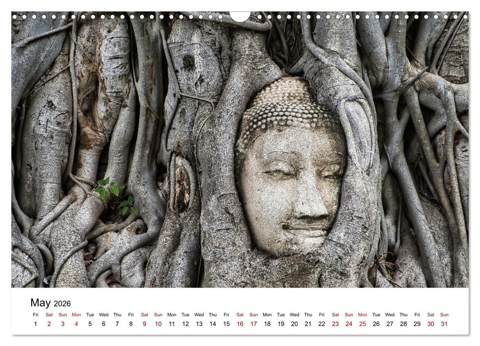 Amazing visit to Thailand (CALVENDO Monthly Calendar 2026)