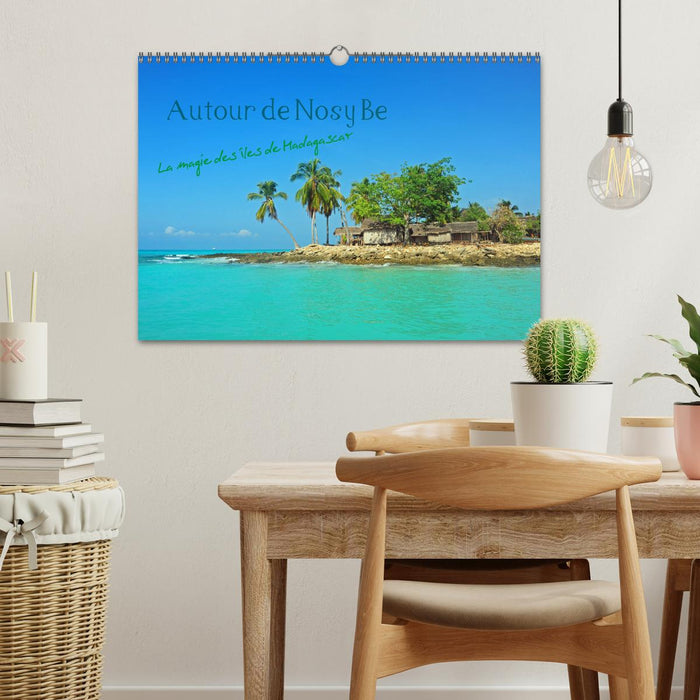 Autour de Nosy Be (CALVENDO Calendrier mensuel 2026)