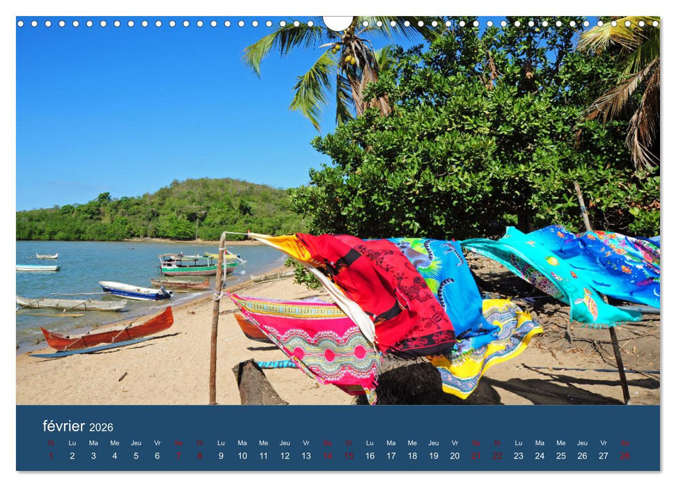 Autour de Nosy Be (CALVENDO Calendrier mensuel 2026)