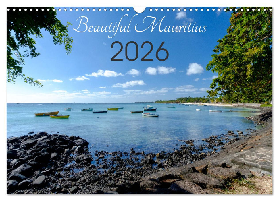 Beautiful Mauritius (CALVENDO Monthly Calendar 2026)