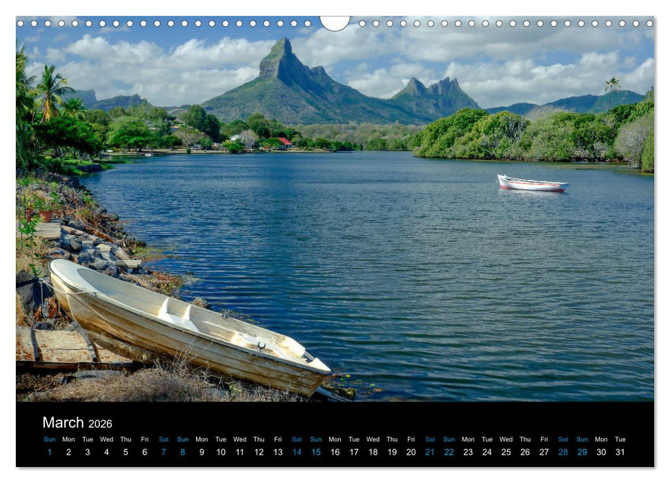 Beautiful Mauritius (CALVENDO Monthly Calendar 2026)