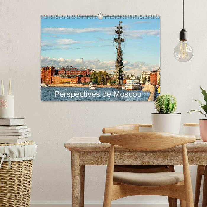 Perspectives de Moscou (CALVENDO Calendrier mensuel 2026)