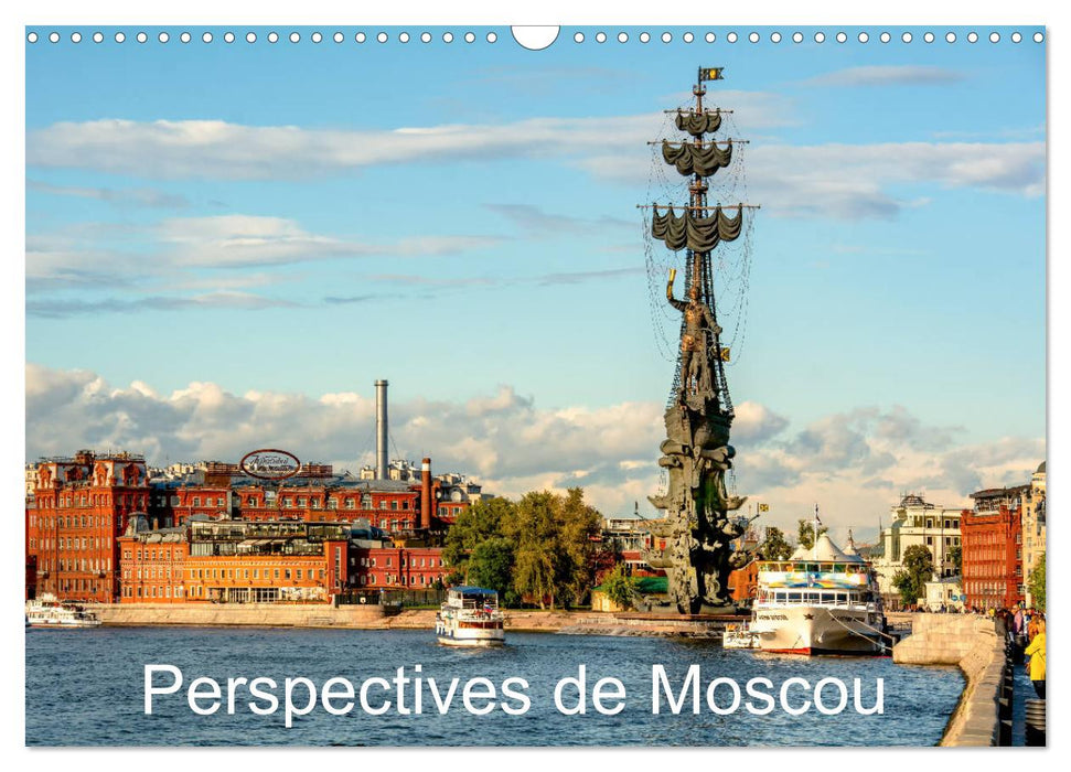 Perspectives de Moscou (CALVENDO Calendrier mensuel 2026)