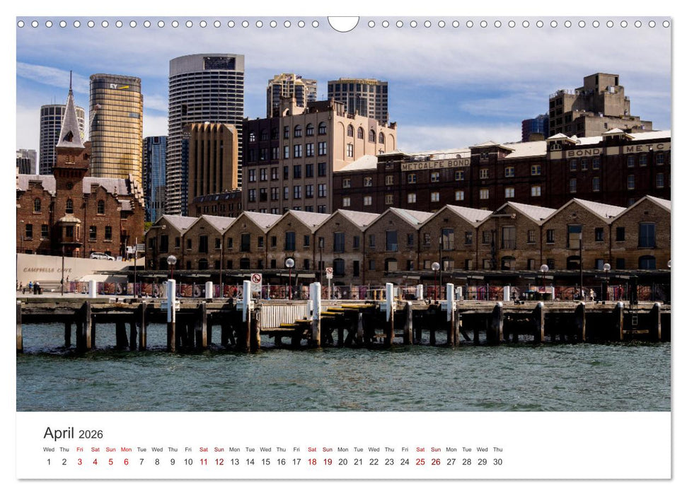 Sydney - An extremely handsome city (CALVENDO Monthly Calendar 2026)