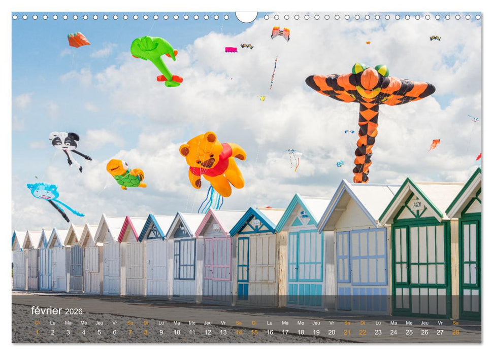 Cayeux-sur-mer en Baie de Somme (CALVENDO Calendrier mensuel 2026)