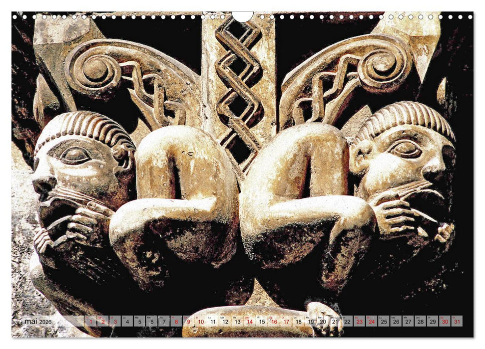 Lumière de cathédrale (CALVENDO Calendrier mensuel 2026)